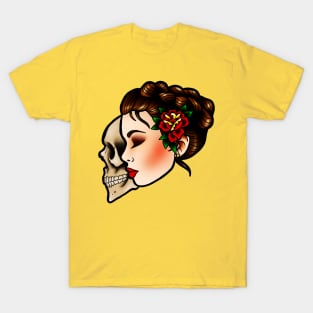 Traditional Lady Head T-Shirt